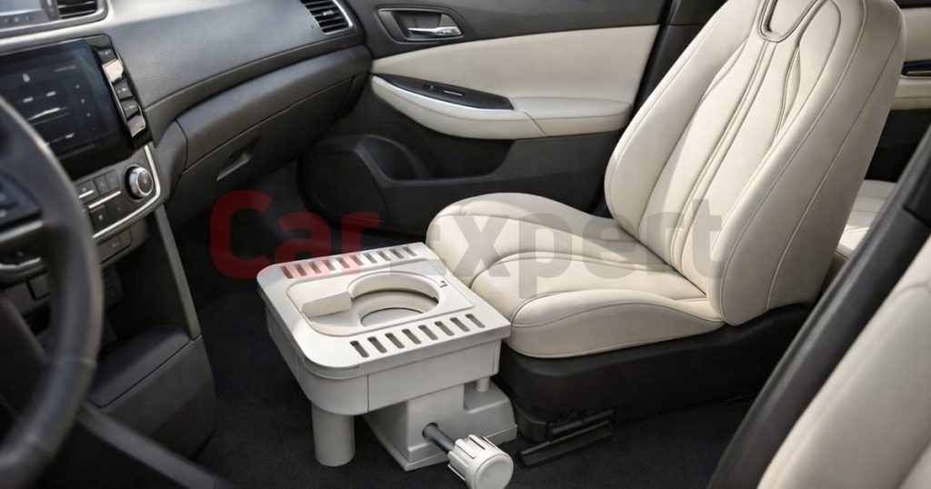 Another Chinese brand wants you to go to the toilet in its cars