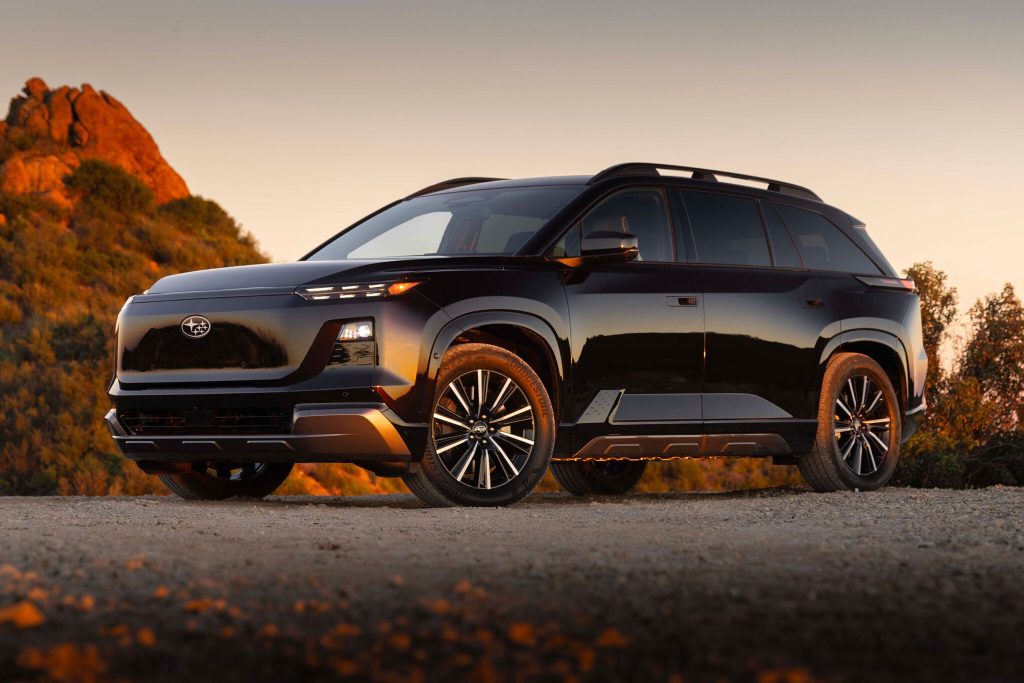 Subaru unveils Getaway three-row electric SUV in New York