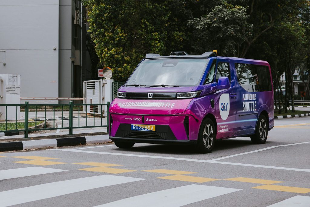 WeRide and Grab launch autonomous ride service in Punggol