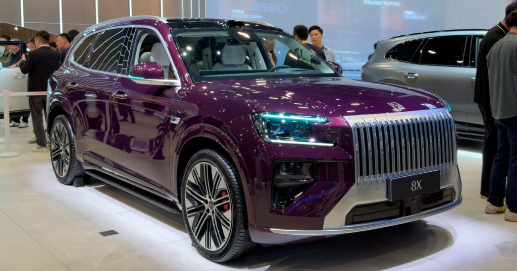 Zeekr 8X and 9X 'could easily' spawn EVs, says chief engineer