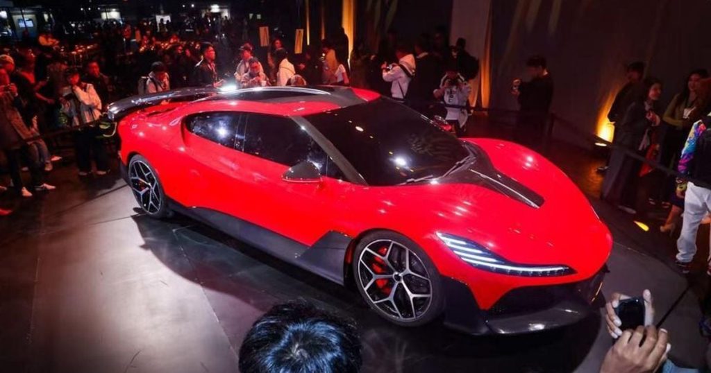 Rocket-boosted Dreame electric supercar claimed to hit 100km/h in 0.9 seconds