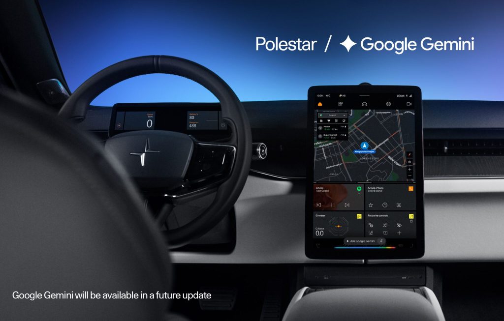 Polestar swaps Google Assistant for Gemini in cars